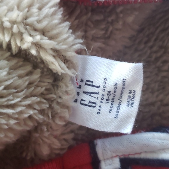 3/$18 - GAP zipper hoodie 18-24 months - Picture 2 of 2
